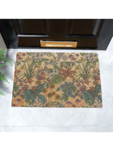 Next Artsy Mats Brown Language of Flowers x Celia Battaini Doormat 60cm x 40cm- Buy online at McGrocer