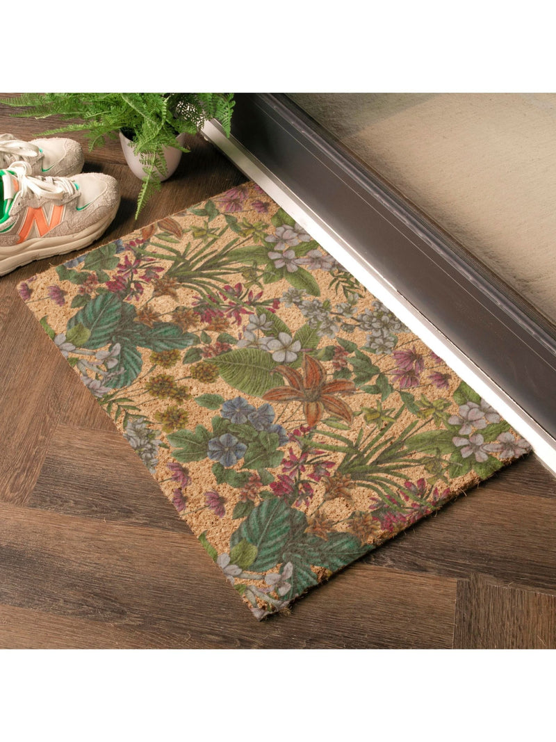 Artsy Mats Language of Flowers doormat 60x40cm (British brand)