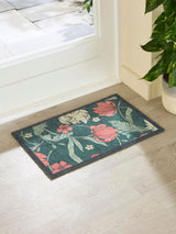 Next Artsy Mats Green William Morris Rose Indoor Washable Doormat 60 x 40 cm- Buy online at McGrocer