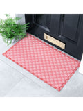 Artsy Mats grey heart patterns doormat 70x40 cm - British product