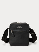Next Polo Ralph Lauren Black Pebbled Leather Small Cross-Body Bag- Buy online at McGrocer