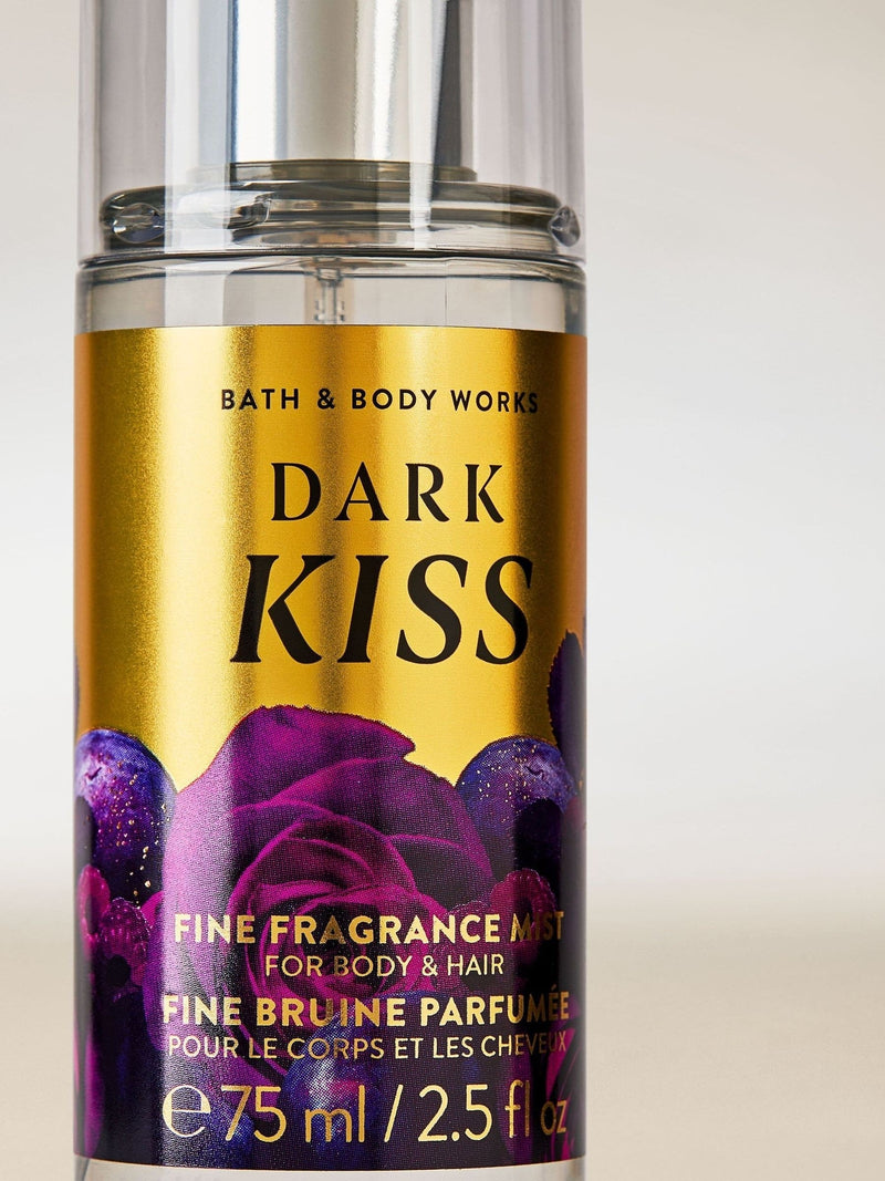 Bath & Body Works Dark Kiss fine fragrance mist 75ml, UK version