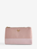 Faux Leather Foldable Make-Up Bag
