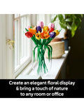 LEGO Botanicals tulip bouquet building set, imported from the UK