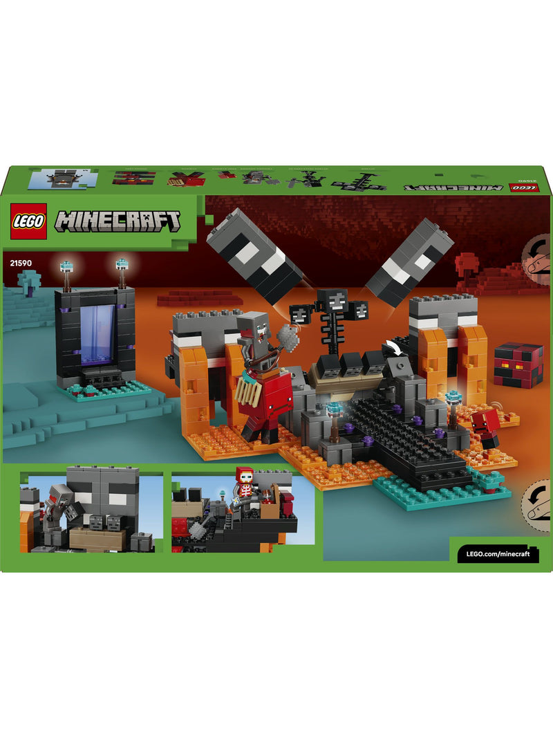 LEGO Minecraft building set Wither Battle 304-piece (British brand)