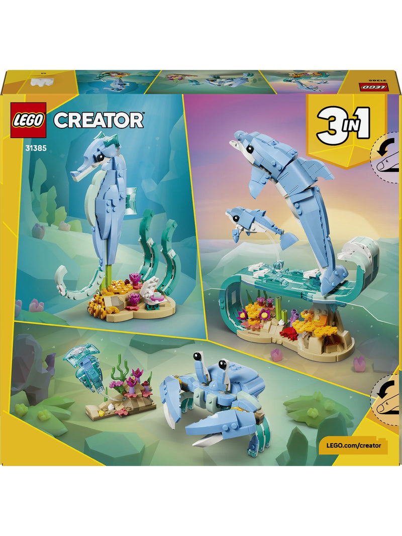 LEGO Creator 3in1 Sea Animals dolphins toy (British brand)