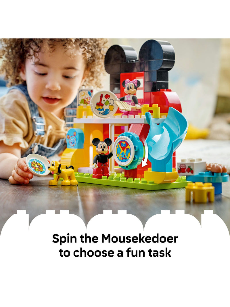 LEGO Duplo Mickey Mouse Clubhouse with Minnie Pluto, imported from the UK
