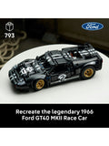 LEGO Technic Ford GT40 race car model kit, UK version