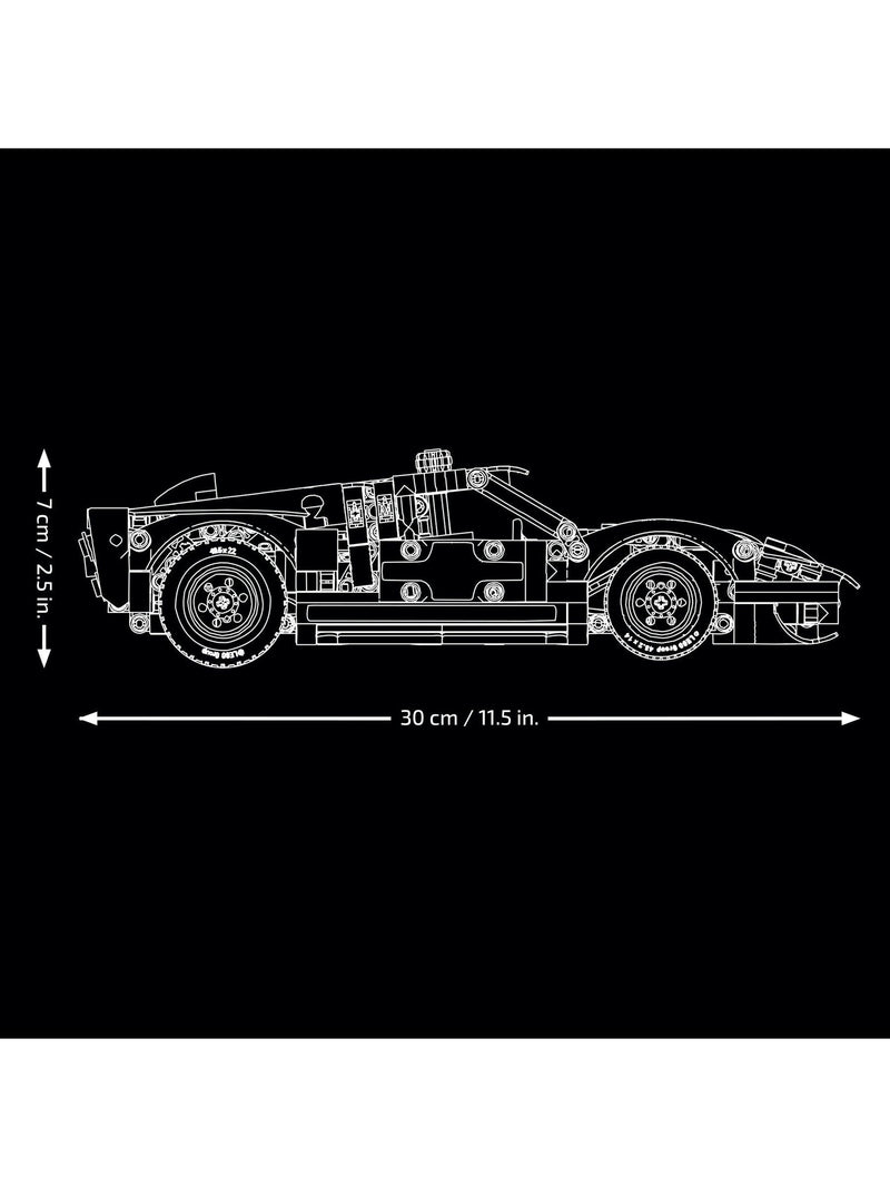 LEGO Technic Ford GT40 race car model kit, UK version