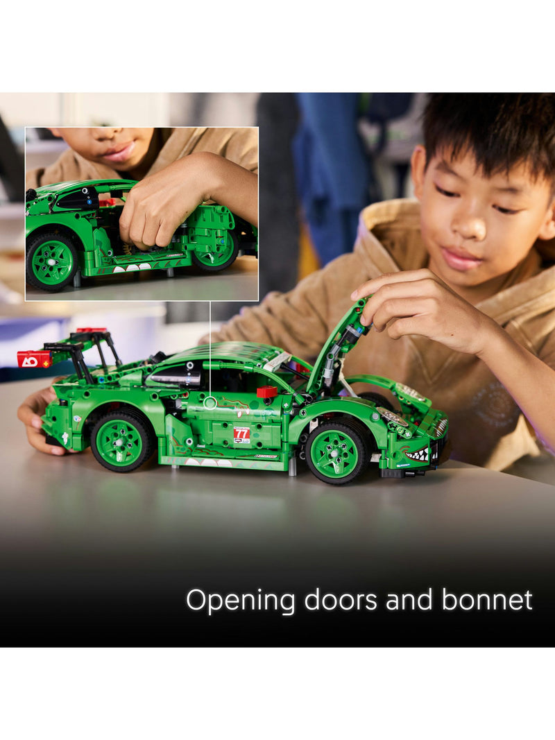 LEGO Technic Porsche 911 GT3 R car model - British brand