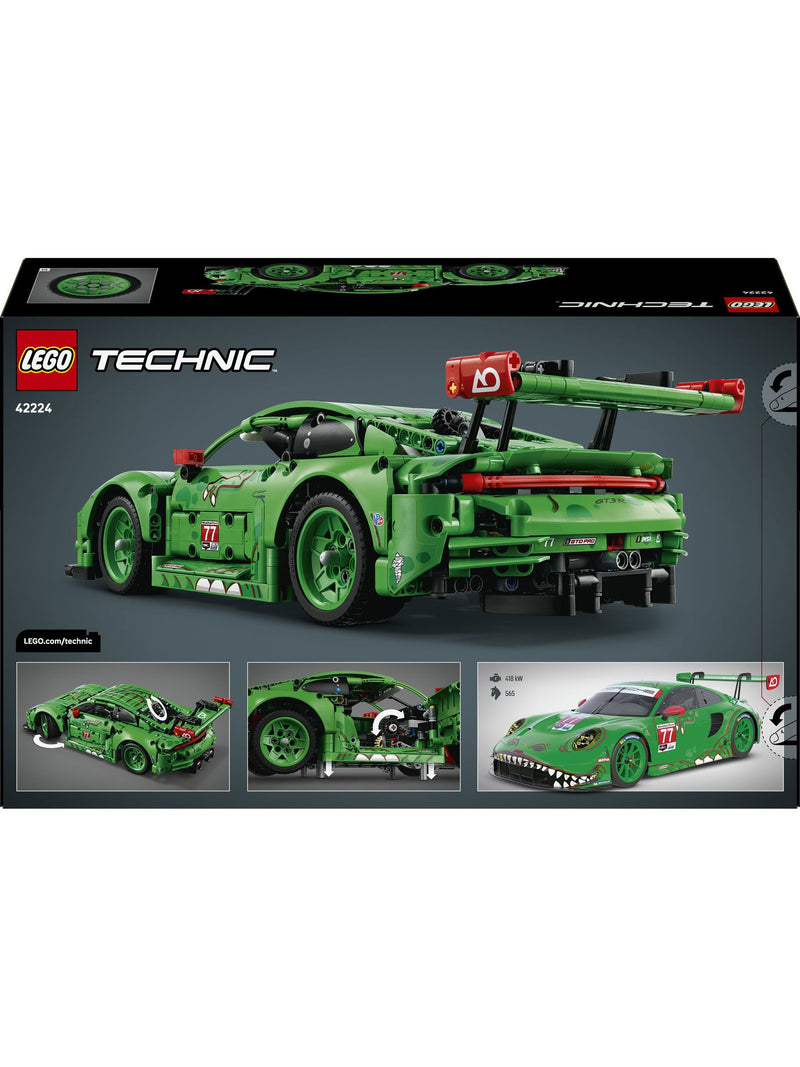 LEGO Technic Porsche 911 GT3 R car model - British brand