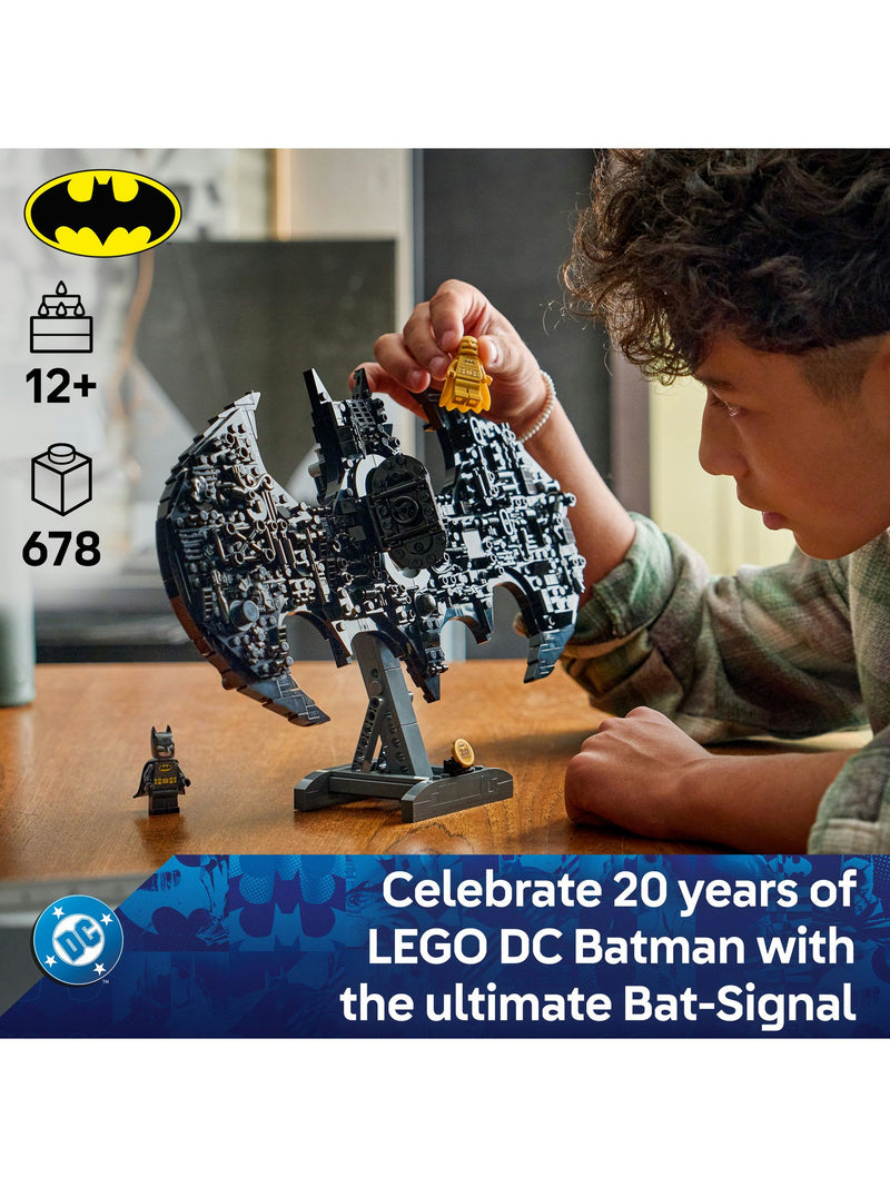 LEGO DC Batman Logo building set with minifigures - British product