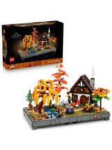 Next LEGO Icons Autumn Cottage Garden Model Building Kit for Adults- Buy online at McGrocer