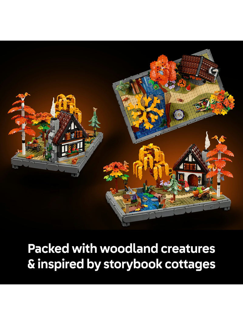 LEGO Autumn Cottage Garden model kit - British product