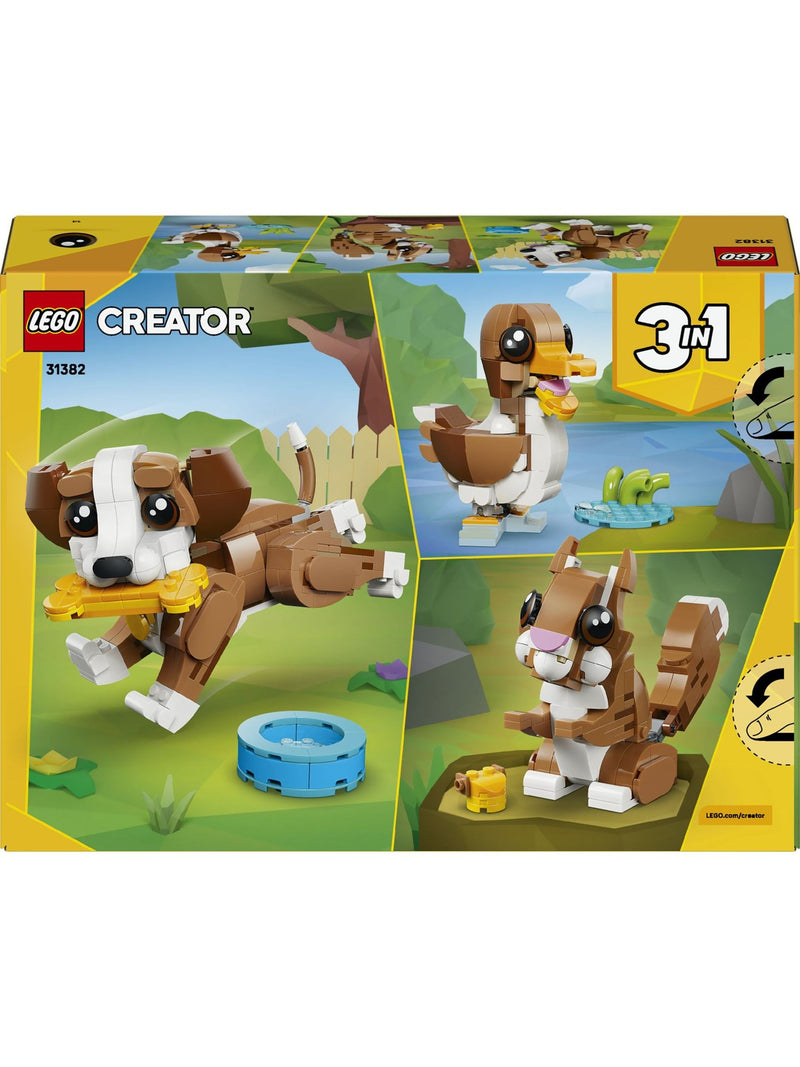 LEGO Creator 3in1 puppy dog toy building set - British product