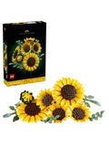 LEGO Botanicals Sunflower Bouquet building set with 6 sunflowers - British product