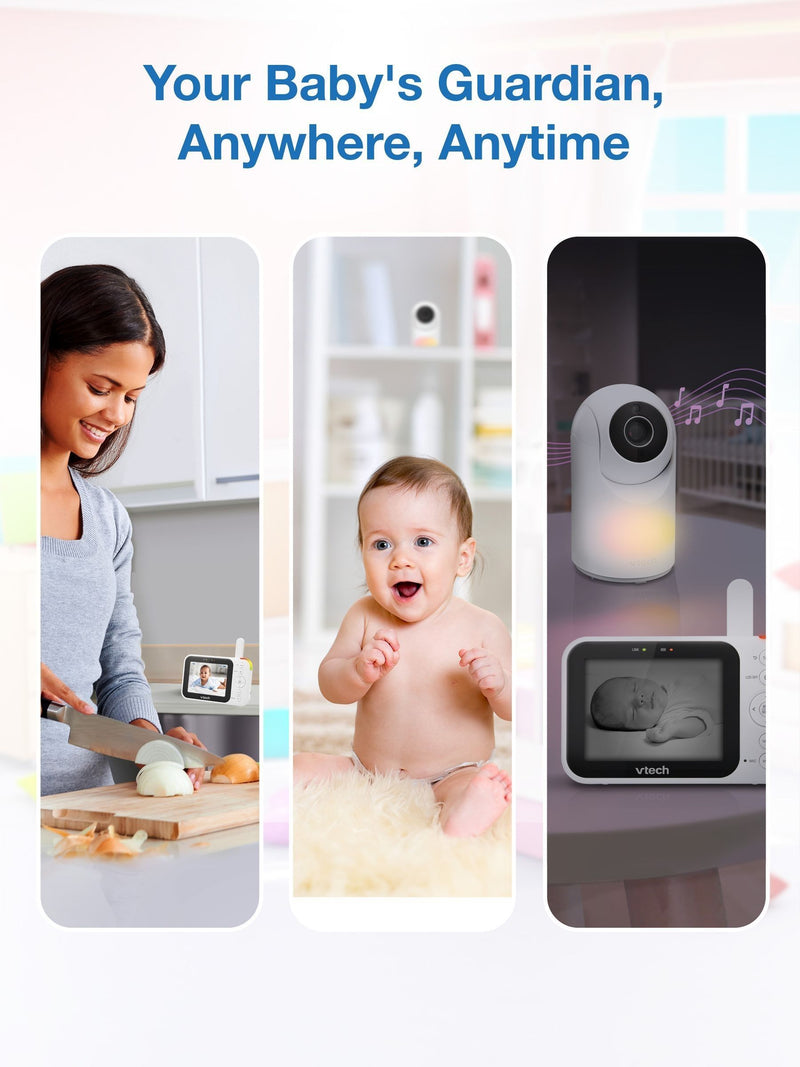 V-Tech 3.5 inch pan and tilt video monitor British product