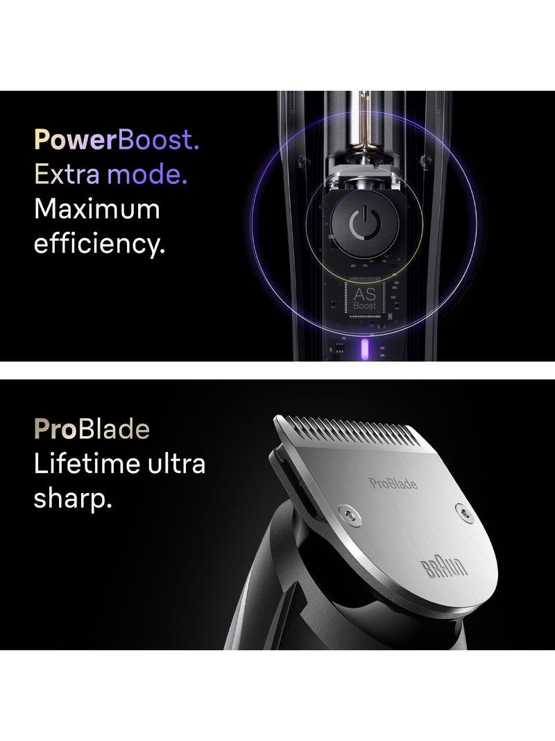 Braun beard trimmer Series 7 BT9560 with ProBlade (British brand)