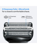Braun Series 3+ electric shaver, UK version
