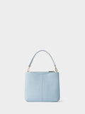 Osprey London Winchester leather grab bag in light blue (British brand)