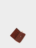 Osprey London Carla leather zip around purse brown (British brand)