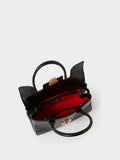 Osprey London black leather mini grab bag, UK version
