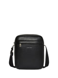 Calvin Klein black raised reporter bag (British brand)