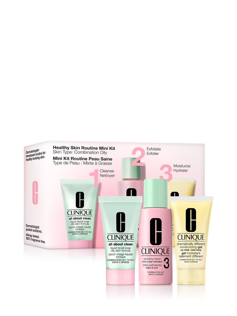 Clinique Healthy Skin Routine Mini Kit for oily skin, imported from the UK