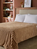 Morphy Richards large striped fleece electric heated throw - British product