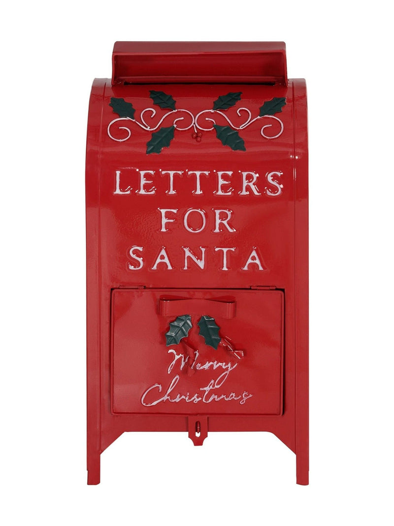 Homcom Christmas letter postbox red A5, UK version