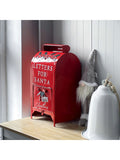 Homcom Christmas letter postbox red A5, UK version