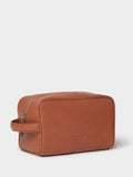 Osprey London brown The Arlington leather washbag, imported from the UK