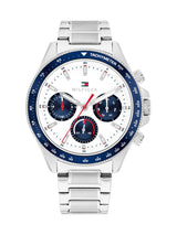 Next Tommy Hilfiger Silver Tone Stainless Steel Bracelet Watch 44mm- Buy online at McGrocer