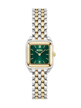 Next BOSS Black Mae Petite Soft Square Two Tone Bracelet Watch- Buy online at McGrocer