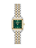 BOSS Mae Petite soft square two tone bracelet watch, UK version