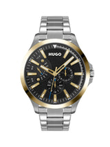 Next HUGO Silver Tone Leap Stainless Steel Bracelet Watch- Buy online at McGrocer
