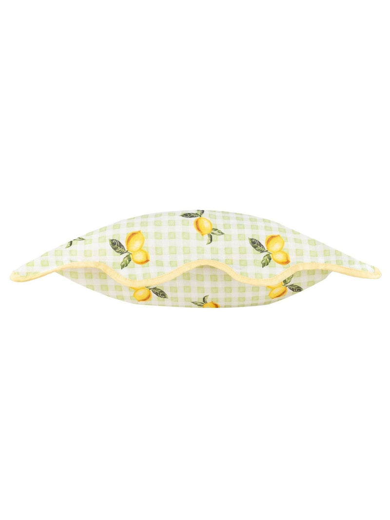Furn Sage lemon outdoor cushion 45x45 cm (British brand)