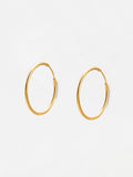 Oliver Bonas gold tone small hoop earrings, UK version
