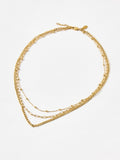 Oliver Bonas gold tone layered necklace, UK version