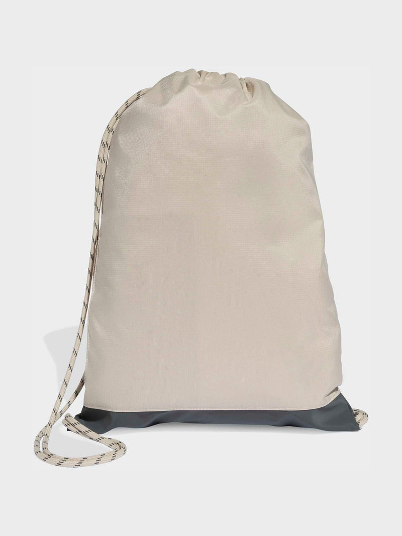 adidas Grey 3 Stripe Gymsack 14.4L (British brand)