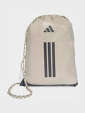 adidas Grey 3 Stripe Gymsack 14.4L (British brand)