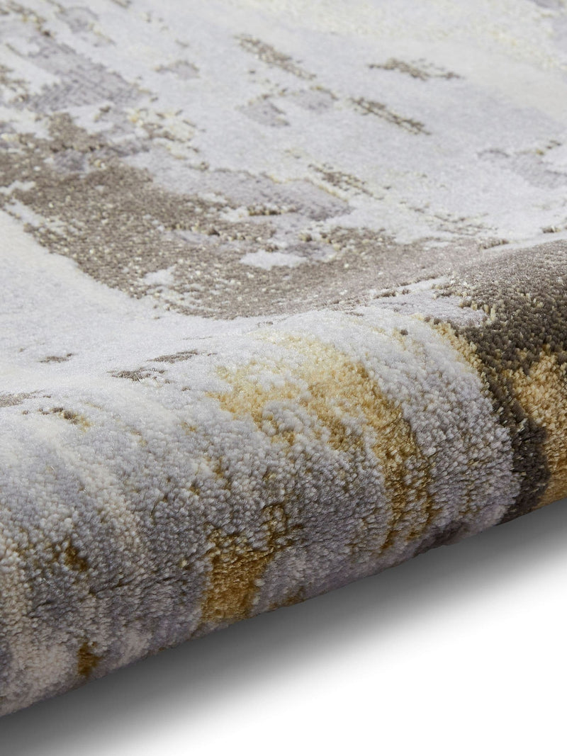 Think Rugs Grey Apollo GR580 modern abstract rug (British brand)