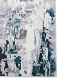 Think Rugs Apollo grey abstract rug (British brand)