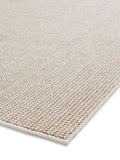 Think Rugs White Boucle Rug machine-made - British product