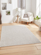 Next Think Rugs White Boucle Rug- Buy online at McGrocer