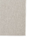 Think Rugs White E6404 Boucle Rug - British product