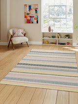 Next Think Rugs Pastel Multi Cascade Modern Geometric Rug- Buy online at McGrocer