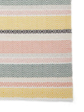 Think Rugs hand-woven cotton geometric rug, UK version