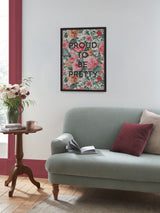 Next Laura Ashley Multi Aveline Slogan Medium Wall Art Frame- Buy online at McGrocer
