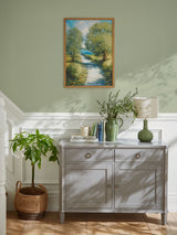 Next Laura Ashley Green Country Lane Small Wall Art Frame- Buy online at McGrocer